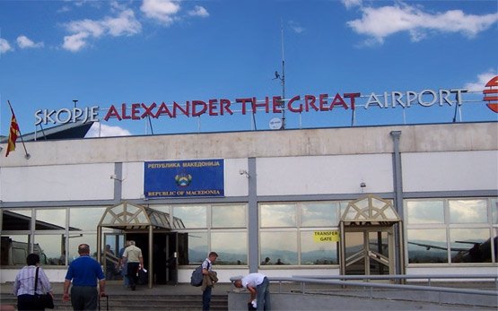 Скопие Международното летище