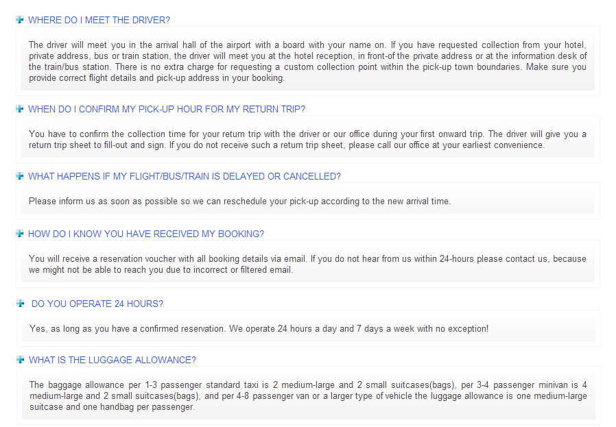 Sofia Airport Transfer - FAQ