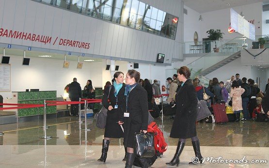 Inside Plovdiv Krumovo Airport