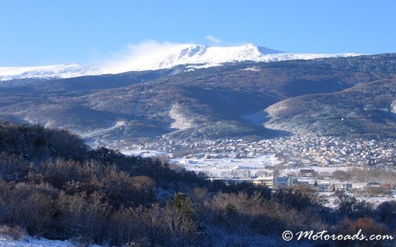 Vitosha Mountain in Winter
